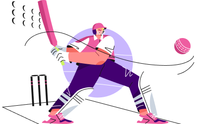 Cricket Illustration